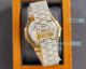 Replica Patek Philippe Nautilus Iced Out Yellow Gold Case Watch Brown Dial  (7)_th.jpg